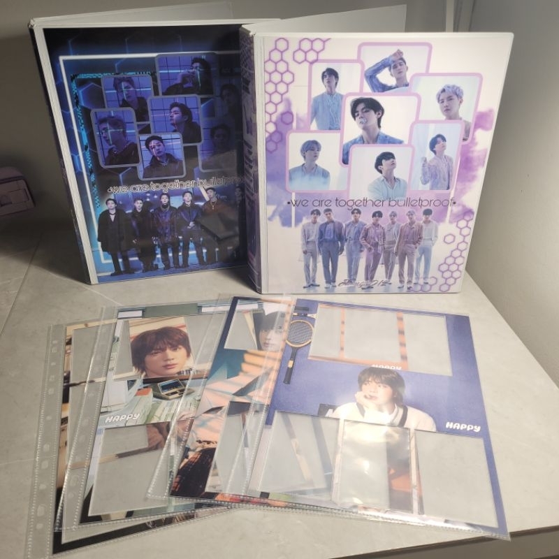 (book)Custom Binder & Sleeve Pages A4 BTS