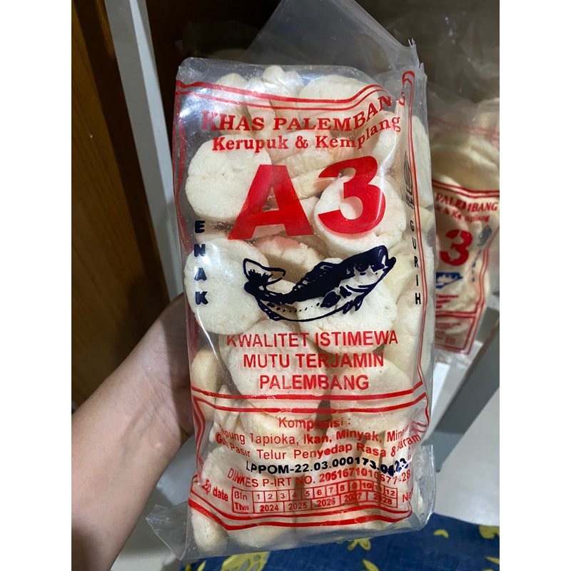 

kerupuk palembang bulat kecil