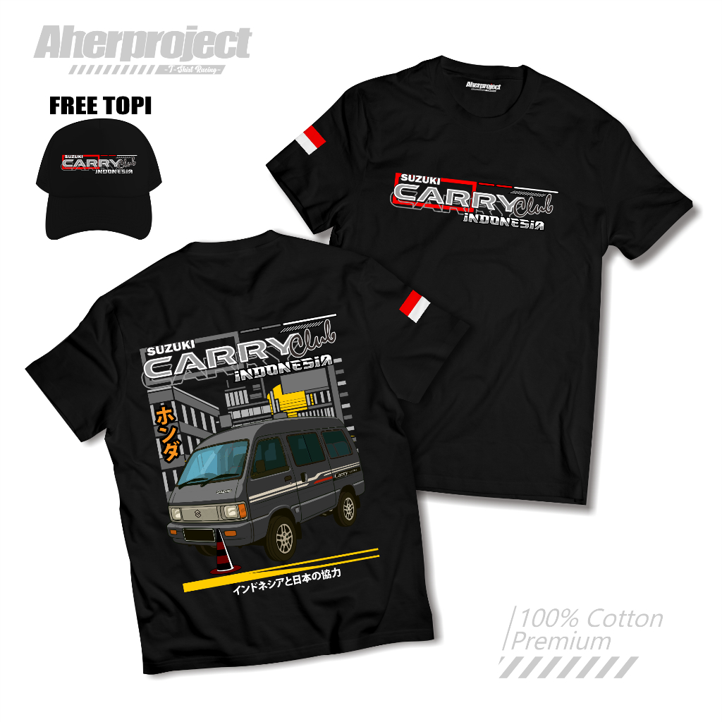 KAOS BAJU T-SHIR MOBIL CARRY LAMA ATAU CARRY BAGONG INDONESIA||KAOS KOMUNITAS ERTIGA||KAOS CARRY TER