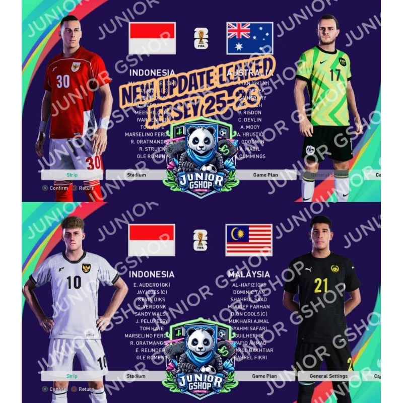 OF PATCH PES 2021 UPDATE TERBARU PS4 & PS5 ORIGINAL ONLY (Bukan utk PS4 Bajakan/HEN)