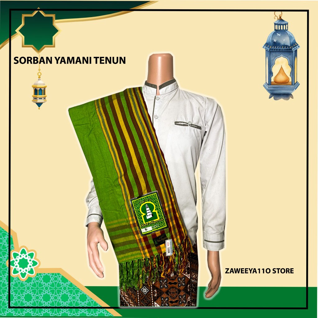 SORBAN PRIA YAMANI ZAWEEYA TENUN