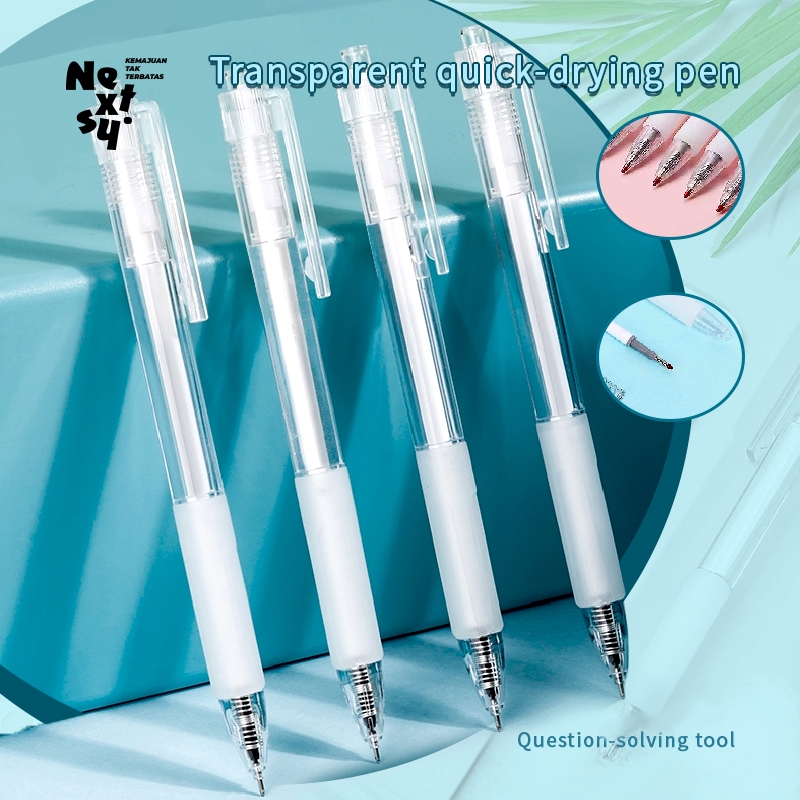 

[READY] Nextsy Gel Pen Pulpen Gel Retractable Tinta Hitam 0.5mm