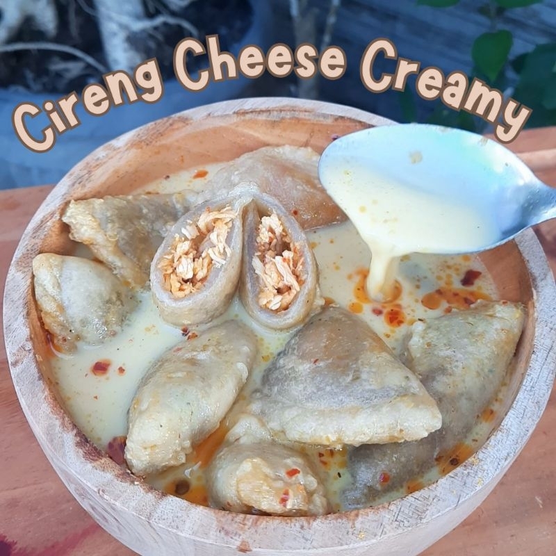 

[10 pcs] Cireng kuah keju creamy isi ayam/keju - Frozen Food