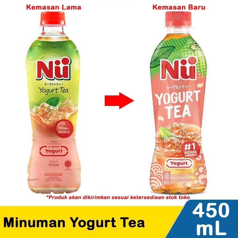 

Nu Yogurt Tea 450ml