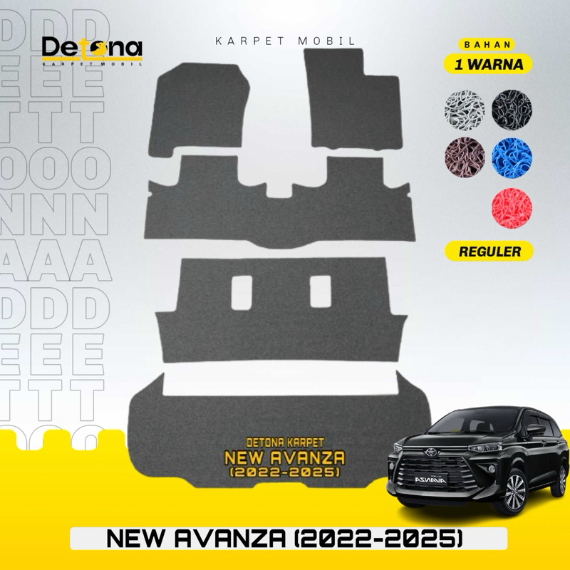 KARPET MOBIL NEW AVANZA & XENIA 2022-2025 / KARPET MOBIL MIE NEW AVANZA & XENIA 2022-2025