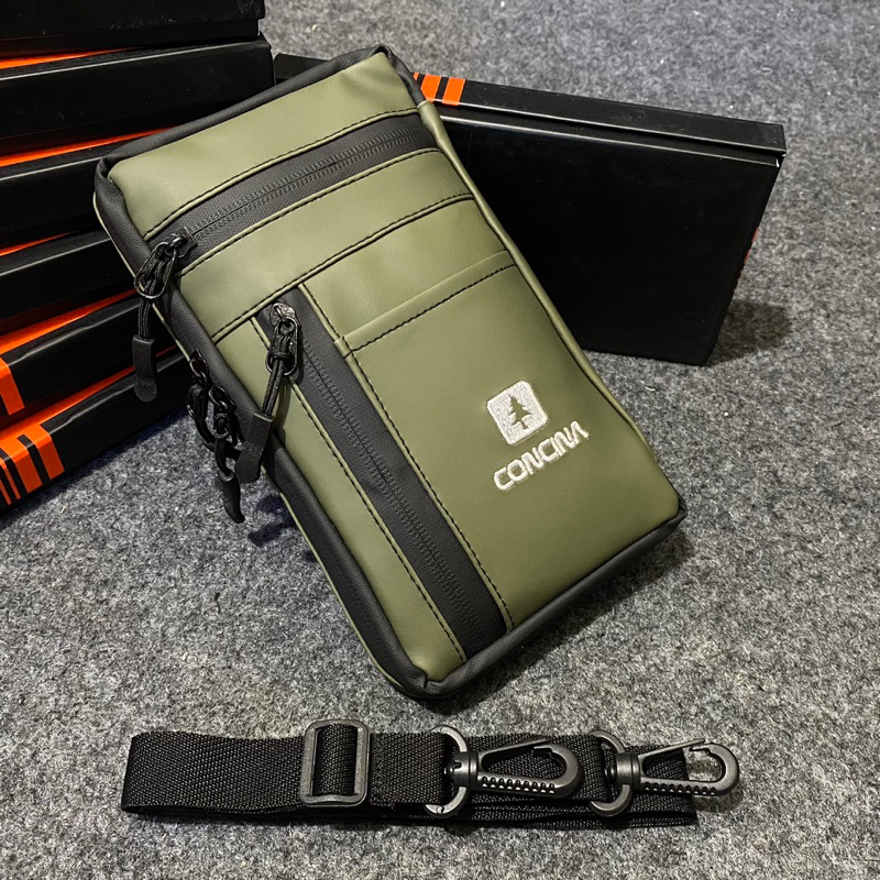 tas hp slempang pouch hp pria wanita dompet hp