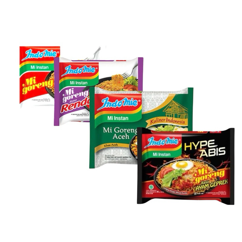 

Indomie goreng 85gr varian rasa 1 pcs
