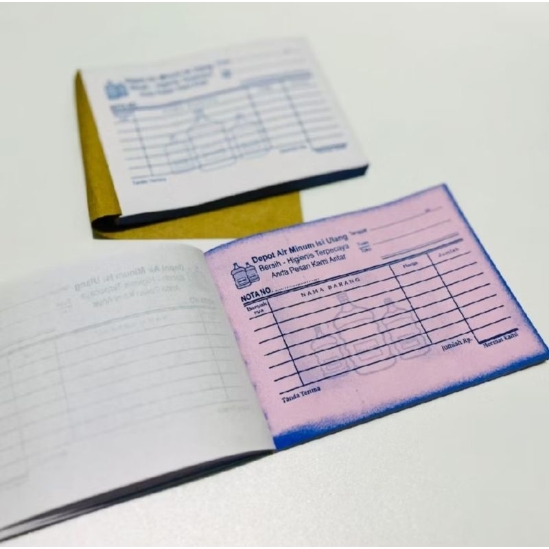 

Nota Depo Air Minum 2 Rangkap Buku Nota Air Galon Nota Isi Ulang Air Nota 2 Ply