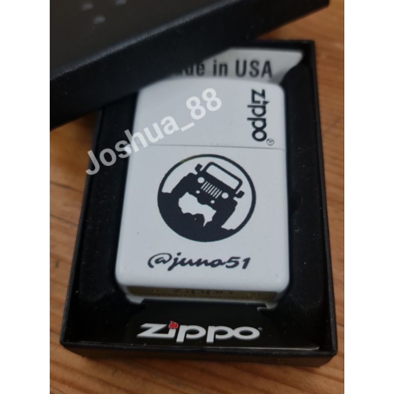 Zippo Custom Korek Api Jeep Wrangler/Jeep Cherokee/Rubicon Uv Painting Bisa Nama Sendiri