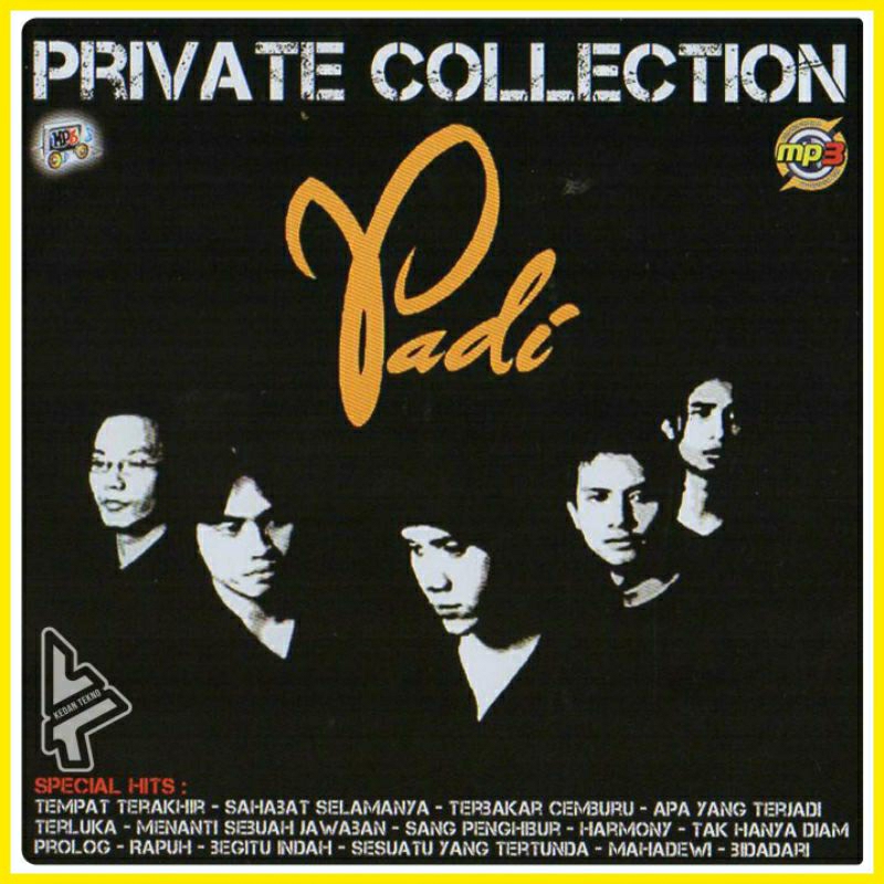 kaset Mp3 Audio Lagu ALBUM PADI