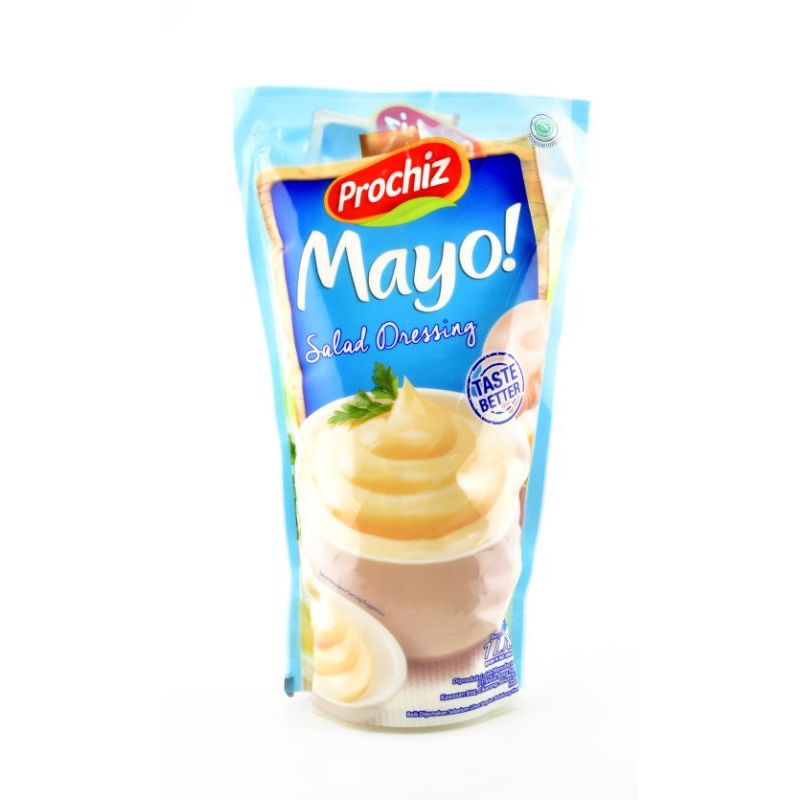 

Prochiz Mayonnaise Salad Dressing 1KG – Mayo Kental & Creamy, Cocok untuk Burger, Salad, dan Usaha Kuliner