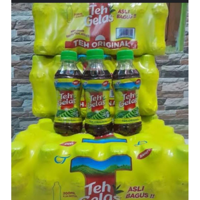 

Teh Gelas Botol 200 ml 1 karton isi 24 botol