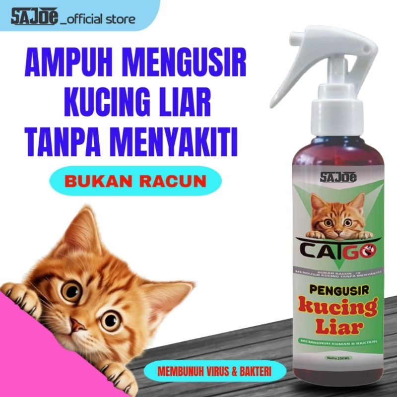 [CATGO] Pengusir Kucing Ampuh / Anti Kucing Pup Pipis Sembarangan