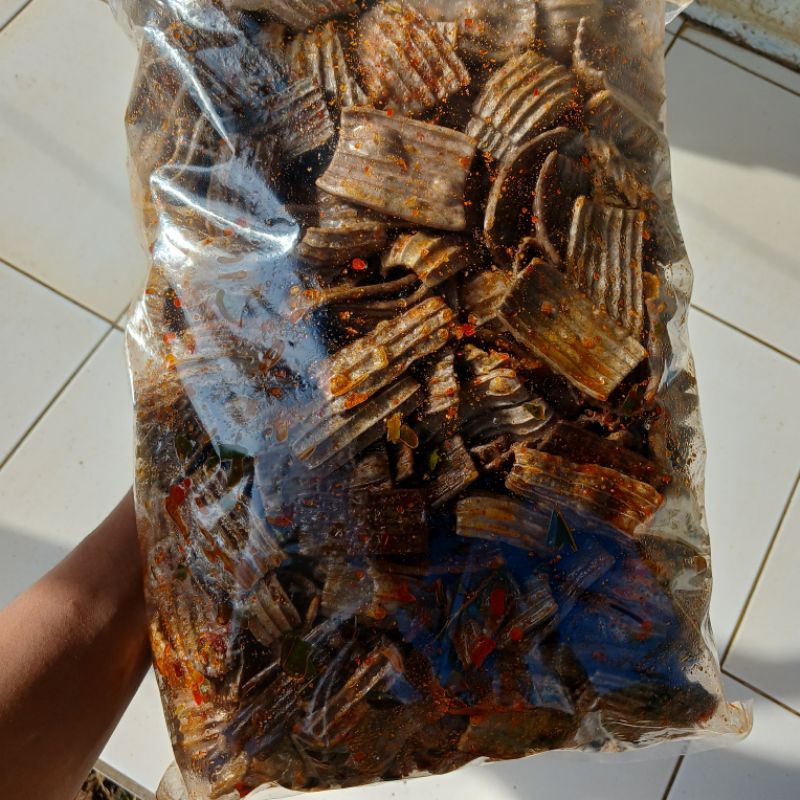 

Seblak Kerupuk Jengkol Pedas Daun Jeruk Kemasan 500gr