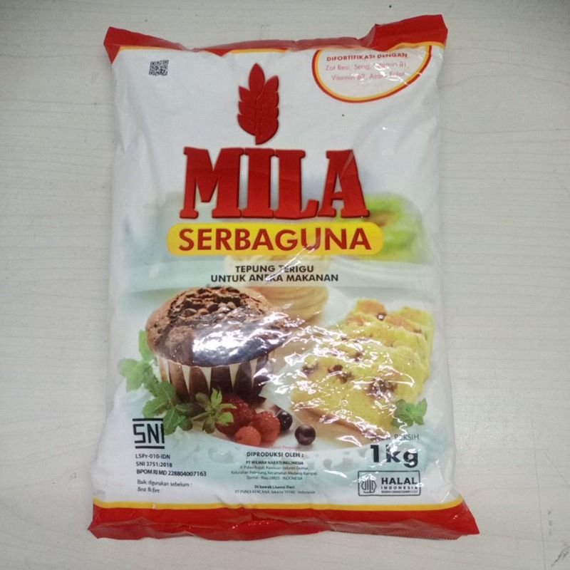 

Mila Tepung Terigu Serbaguna 1 kg