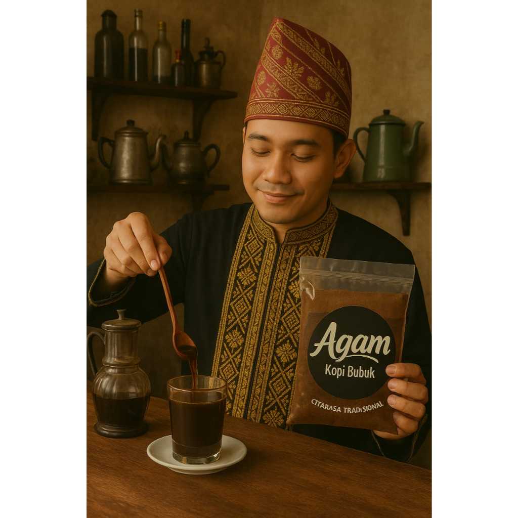 

Kopi Bubuk Tradisional - Cita Rasa Khas Minang, Asli Sumatera Barat - Agam Kopi Bubuk Cita rasa Tradisional