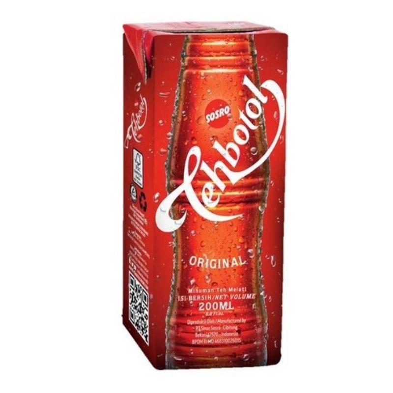 

SOSRO TEH BOTOL KEMASAN 200ML/ TEH KOTAK SOSRO/TEH BOTOL/TEH/TEH SIAP MINUM/TEH KEMASAN
