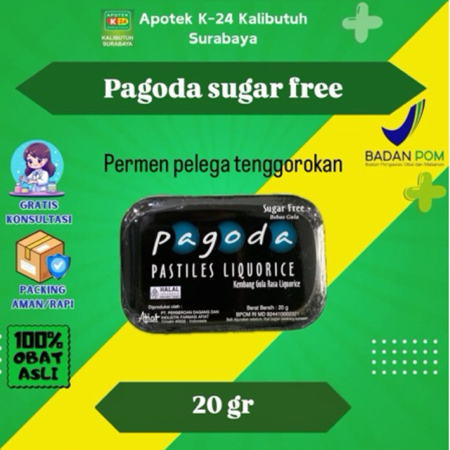

Pagode Permen Pelega Sugar Free