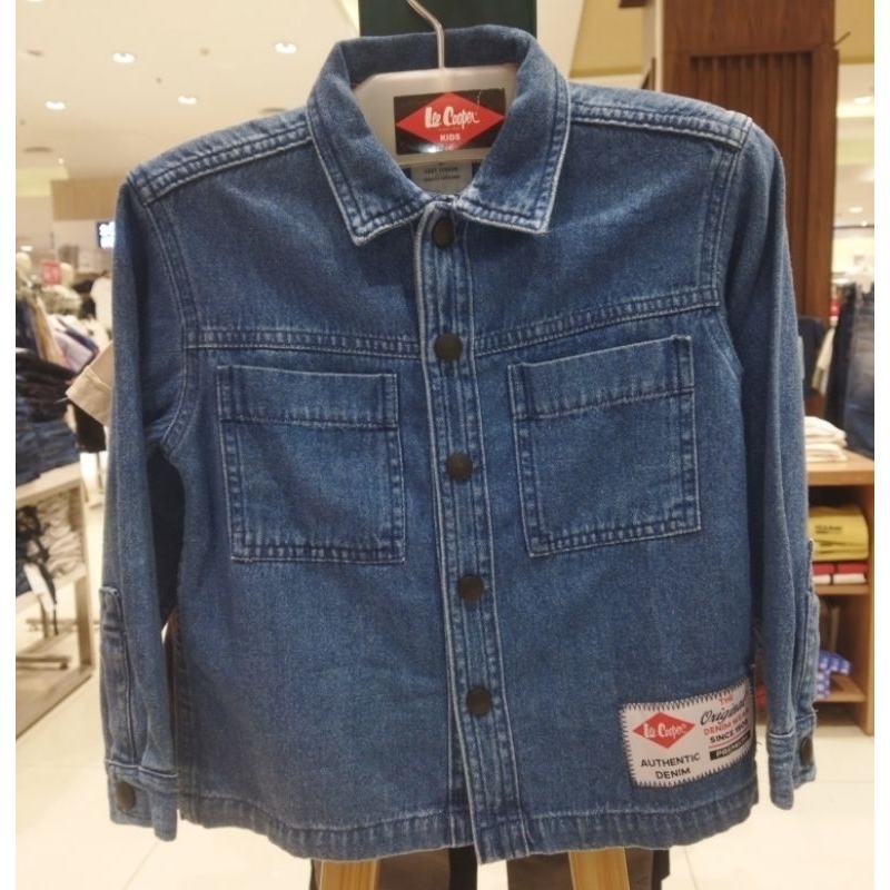 (4-14 tahun) JACKET JEANS ANAK COWOK ORIGINAL LEE COOPER