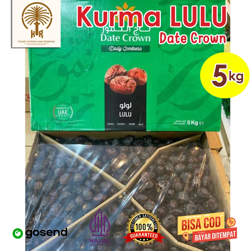 

Kurma Date Crown Lulu 5 kg