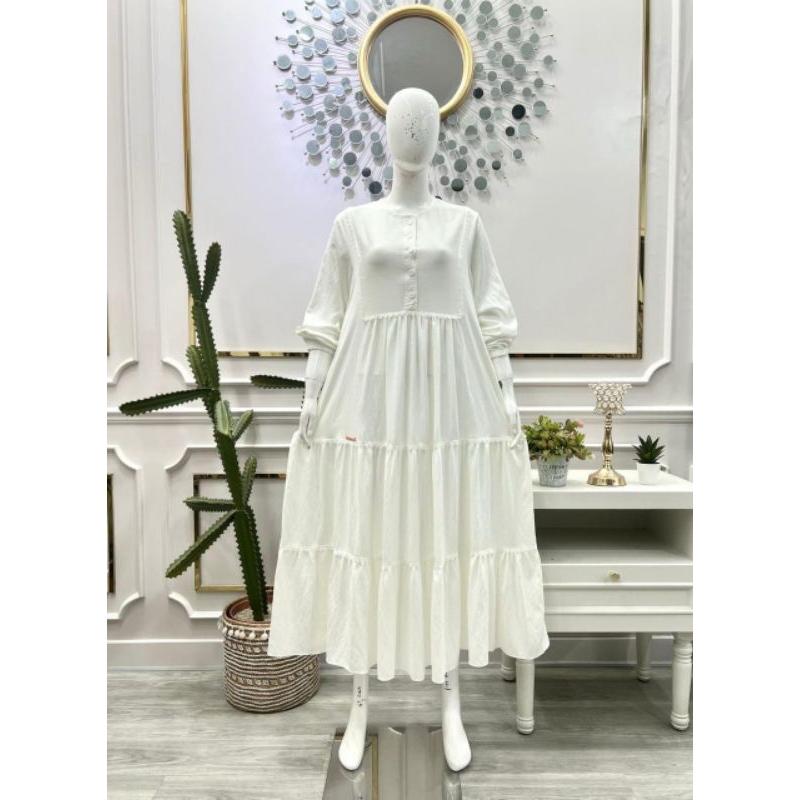 READY GAMIS BORDIR RENDA TINGKAT BY SALVINA.YS