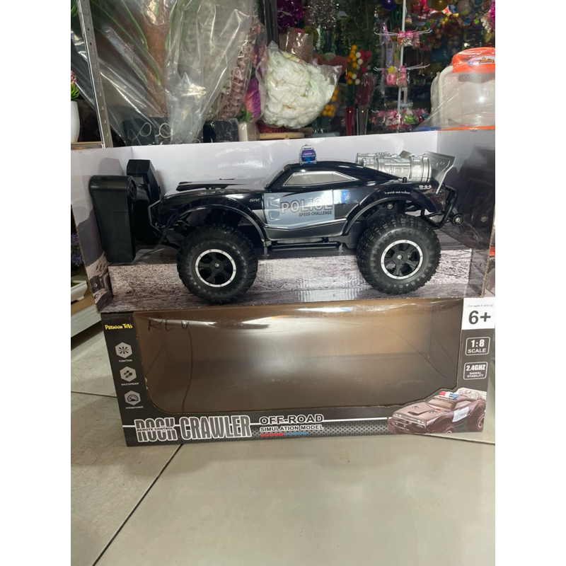 MOBIL REMOT CONTROL ROCK CRAWLER POLICE/MOBIL REMOT JUMBO