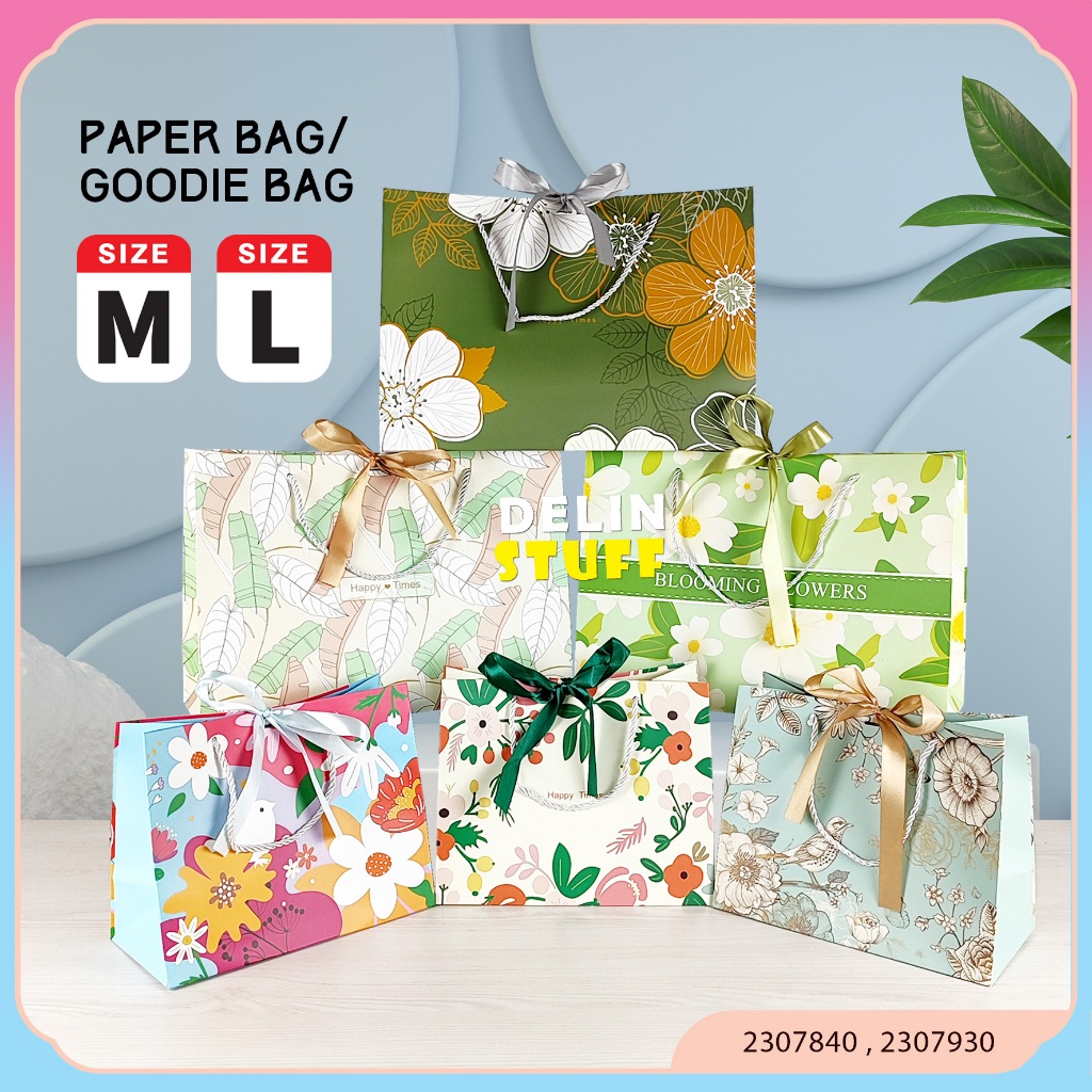 

Paper Bag Motif Bunga Paperbag Ulang Tahun Marmer Tas Souvenir Tas Hampers Ultah Paperbag Happy Birthday size M size L (2307840 2307930)