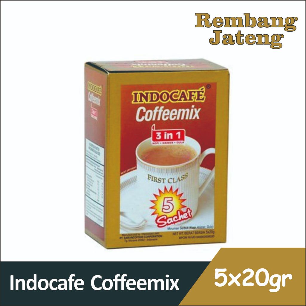 

Indocafe Coffemix Box 100 Gr with 5 Sachet x 20 Gr Each