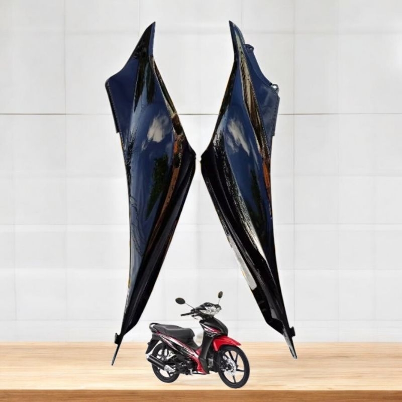Body Samping Kanan Kiri Revo Absolute Revo 110 Revo Fit Karbu Hitam