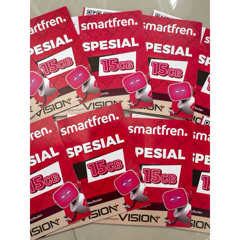 Kartu Perdana Smartfren BONUS KUOTA 15GB