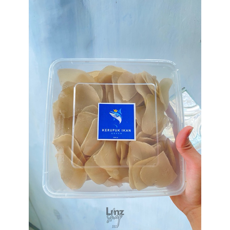 

KERUPUK IKAN TENGGIRI 500Gr super