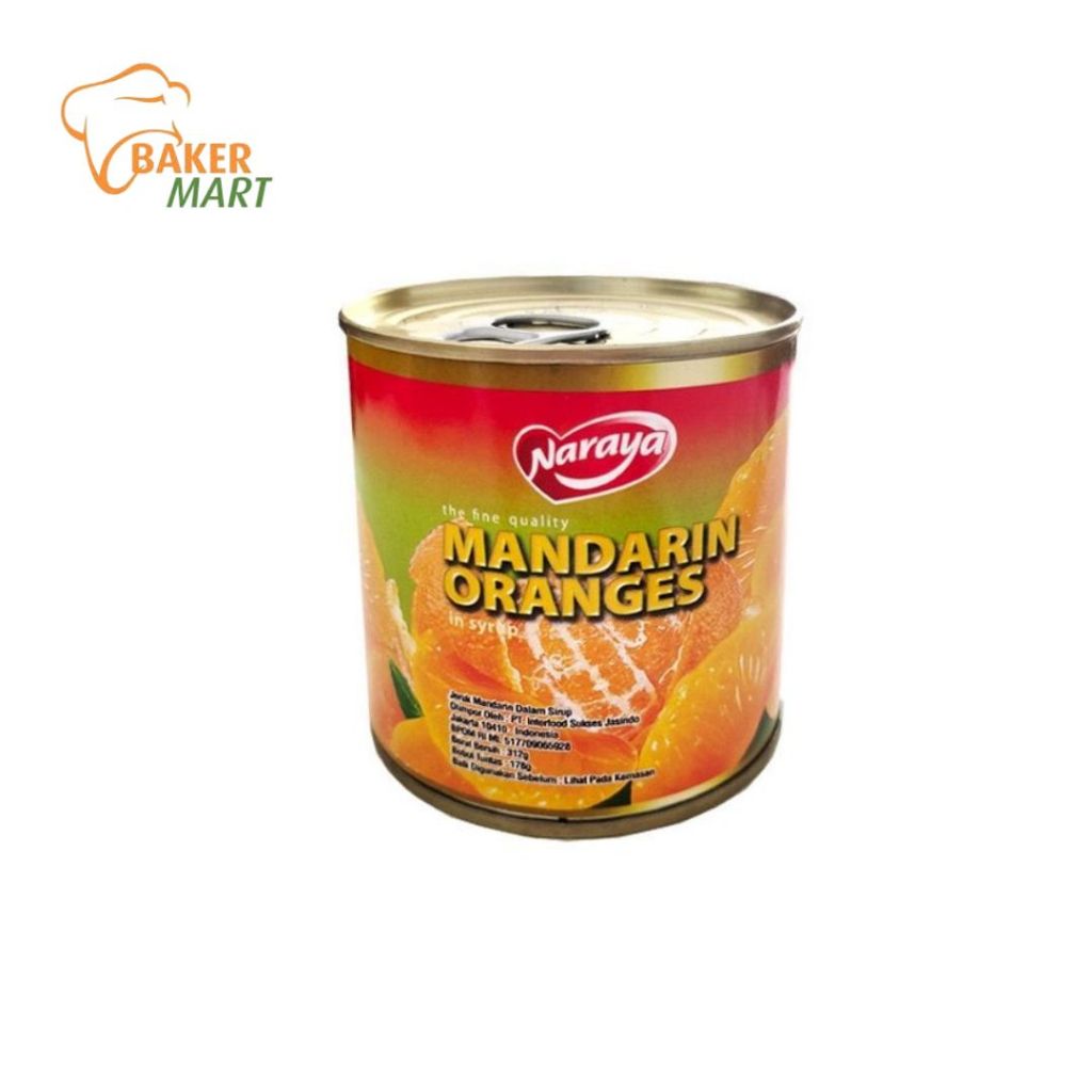 

Naraya Mandarin Oranges 312gr