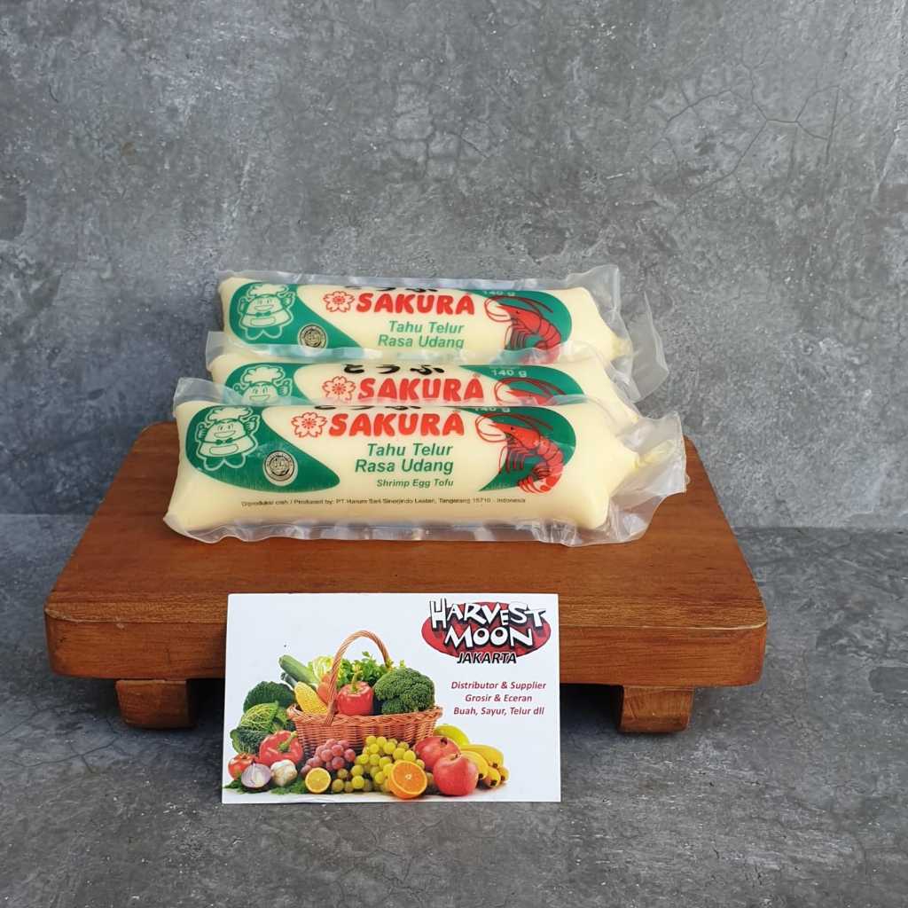 

HarvestMoon Tahu Telur Udang Sakura 140gr