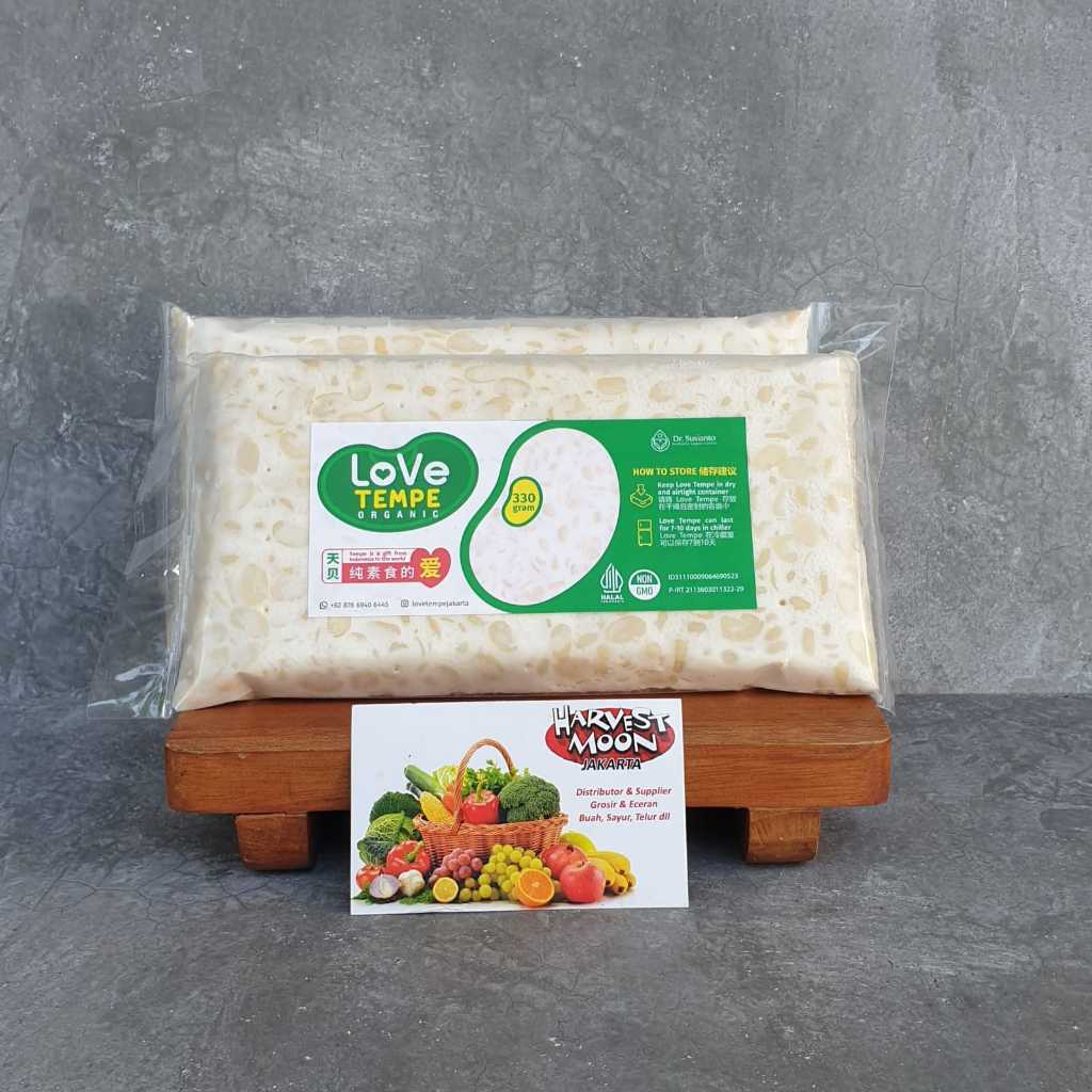 

HarvestMoon Love Tempe Organik Non GMO Per Pack
