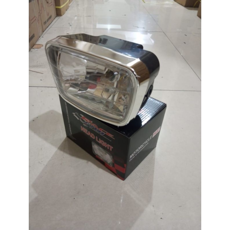 REFLEKTOR LAMPU DEPAN RX-KING NEW, LAMPU DEPAN RX-KING HITAM