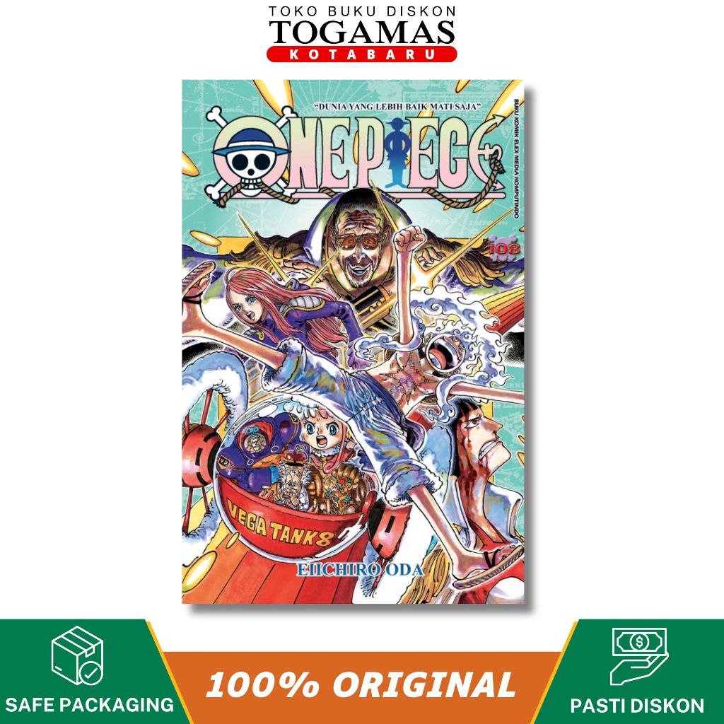 One Piece 108 - Eiichiro Oda - Elex Media Komputindo