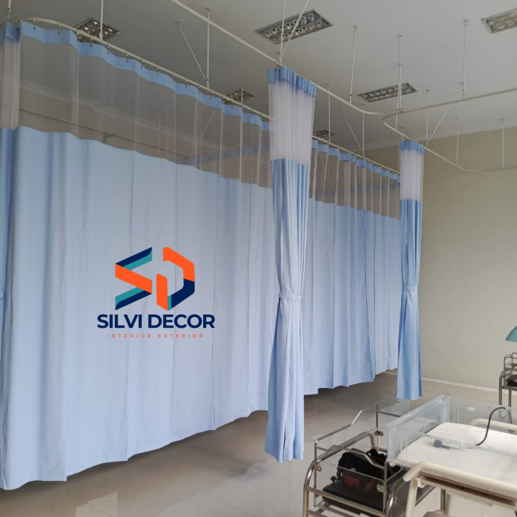 Tirai penyekat ruangan di rumah sakit - Gorden rumah sakit murah