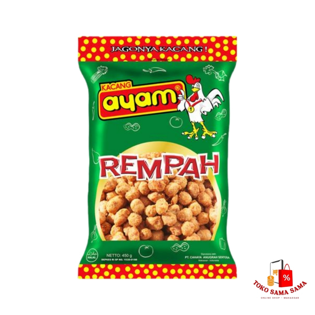 

KACANG AYAM REMPAH 450 GRAM OLEH-OLEH KHAS MAKASSAR