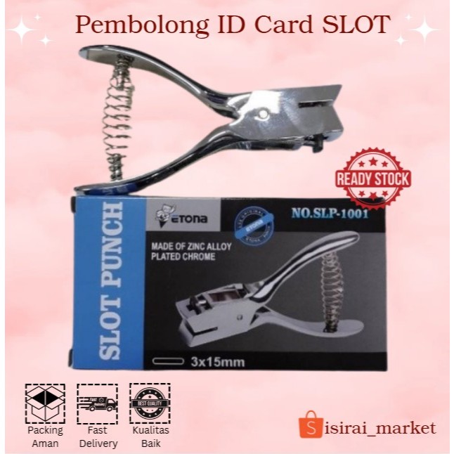 

Alat Pembolong ID Card SLOT PUNCH E101 ETONA