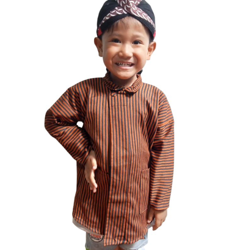 baju lurik anak cowok