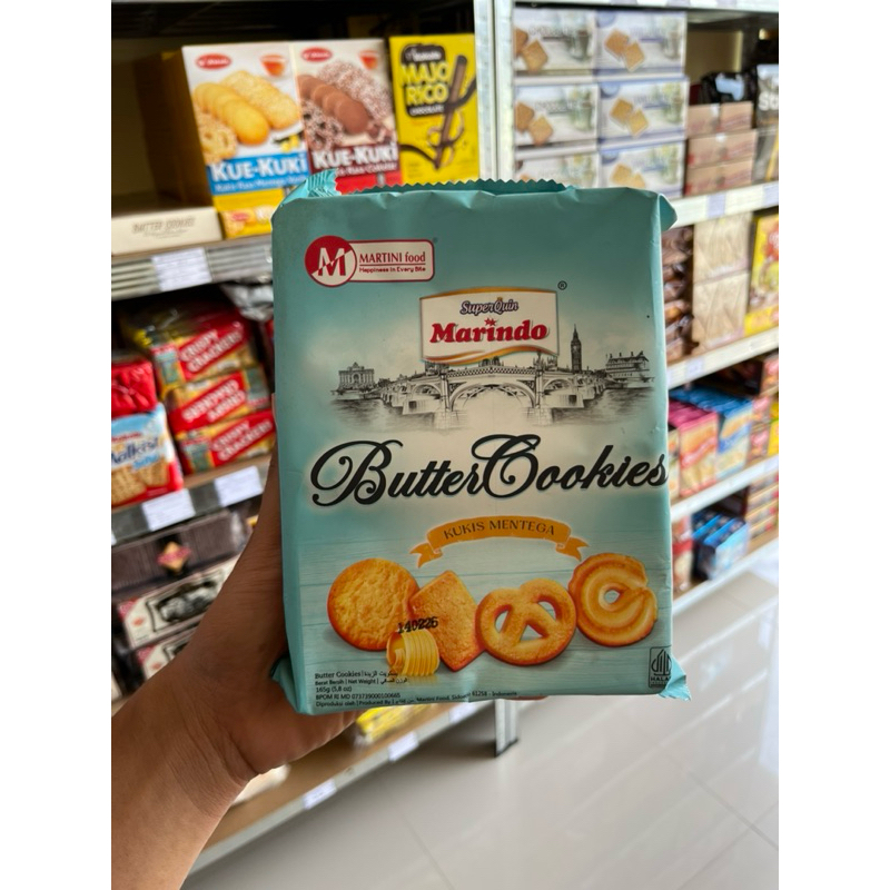 

marindo butter cookies 165gr satuan