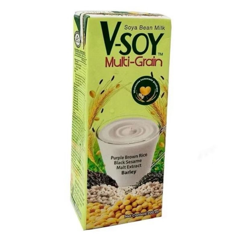 

V-SOY Multi Grain Soymilk 200 ml