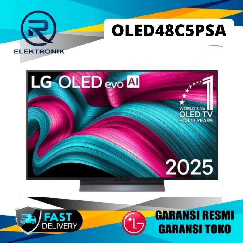 LG OLED48C5PSA SMART TV LG 48 INCH OLED TV 4K AI MAGIC REMOTE OLED48C5PSA
