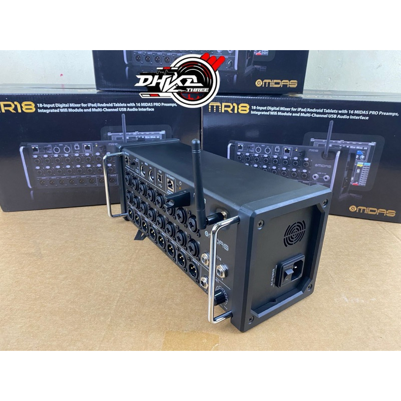Keka'Store Mixer Digital Midas Mr 18 Original / Mixer Digital Midas Mr 18 Original / Mixer Midas Mr