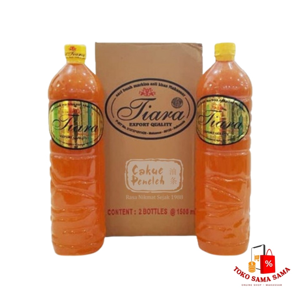 

MARKISA TIARA OLEH-OLEH KHAS MAKASSAR 1500ML / MARKISA TIARA MAKASSAR