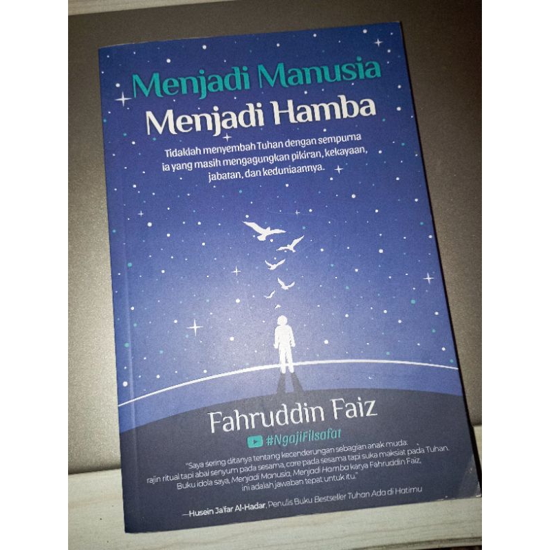 buku menjadi manusia karya Fahruddin Faiz