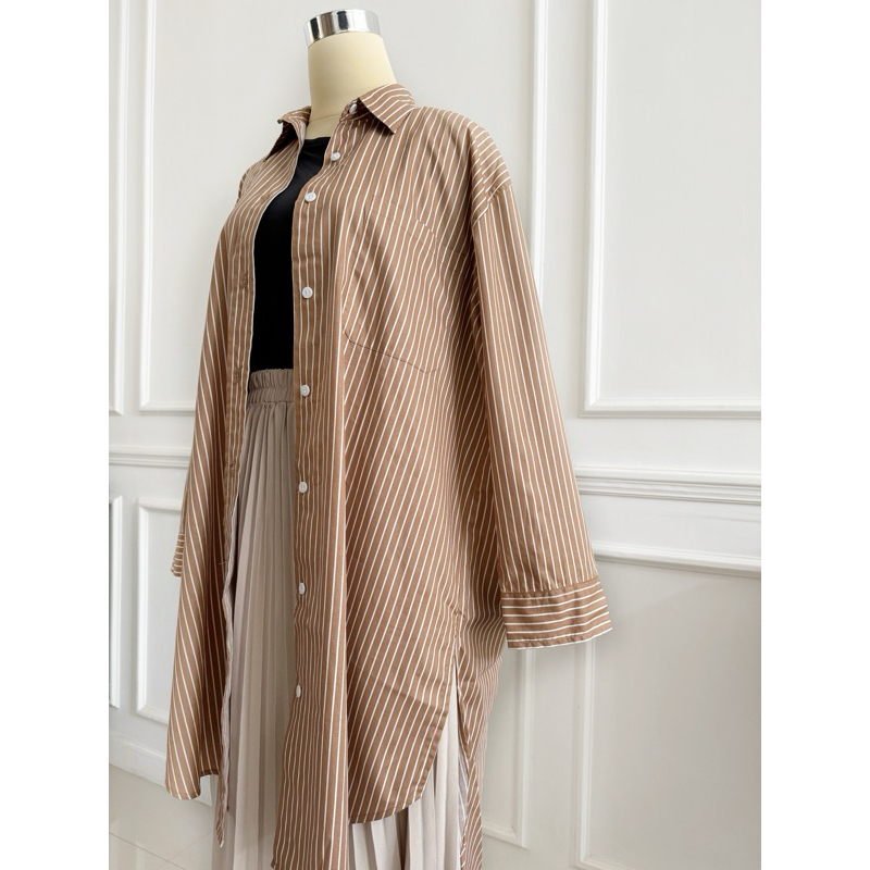 Ranuna - Gea Tunic | Tunik Oversize | long tunik katun jepang