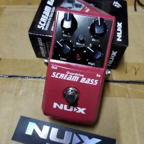 Efek Bass Nux Overdrive Scream Bass