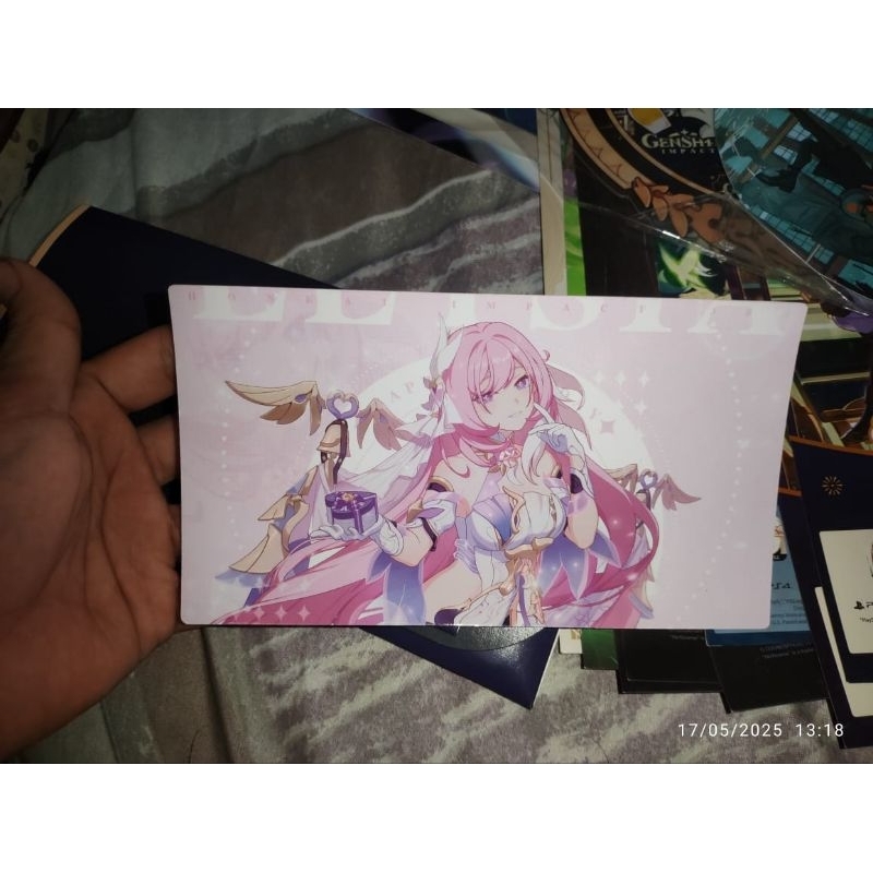 Official Limited Special Postcard Elysia - HI3