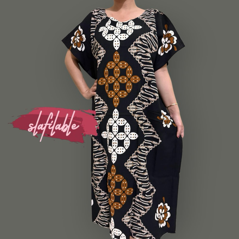 Daster Batik Kalong Lowo Jumbo Premium Rayon Kekinian LD 130cm